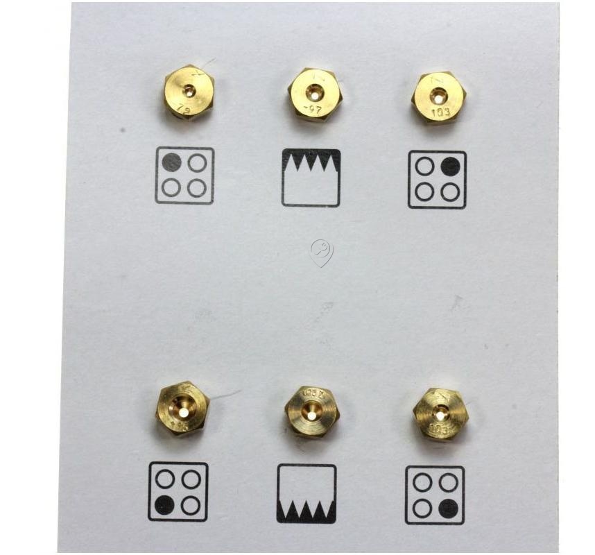 Set Duze Gaz Natural Beko 4431910060 pentru Aragaz G20-20mbar