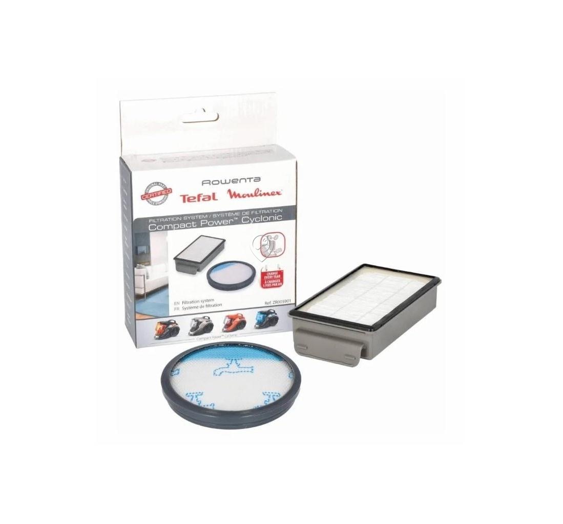 Set Filtre Original Rowenta ZR005901 (HEPA + Spumă) pentru Aspirator RO3753EA4Q0 RO370EO