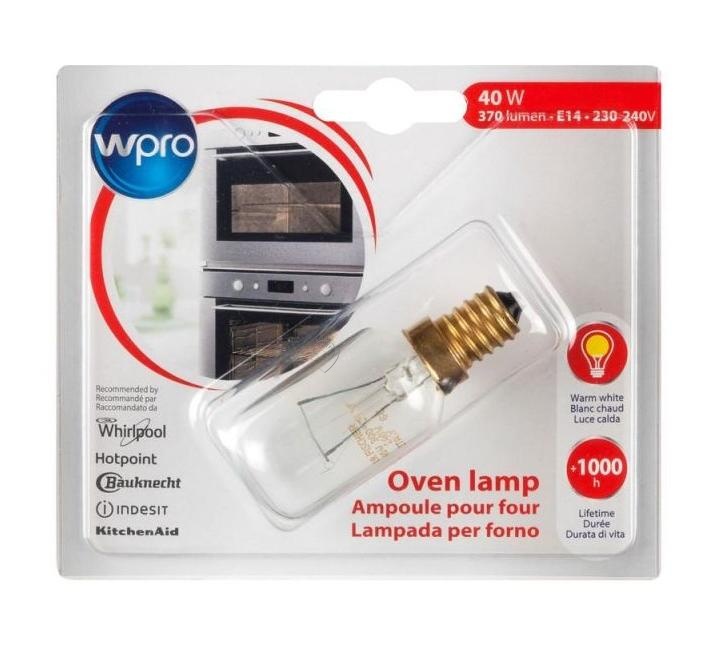 Bec cuptor aragaz Wpro T29 E14 40W - C00385586, 484000008841