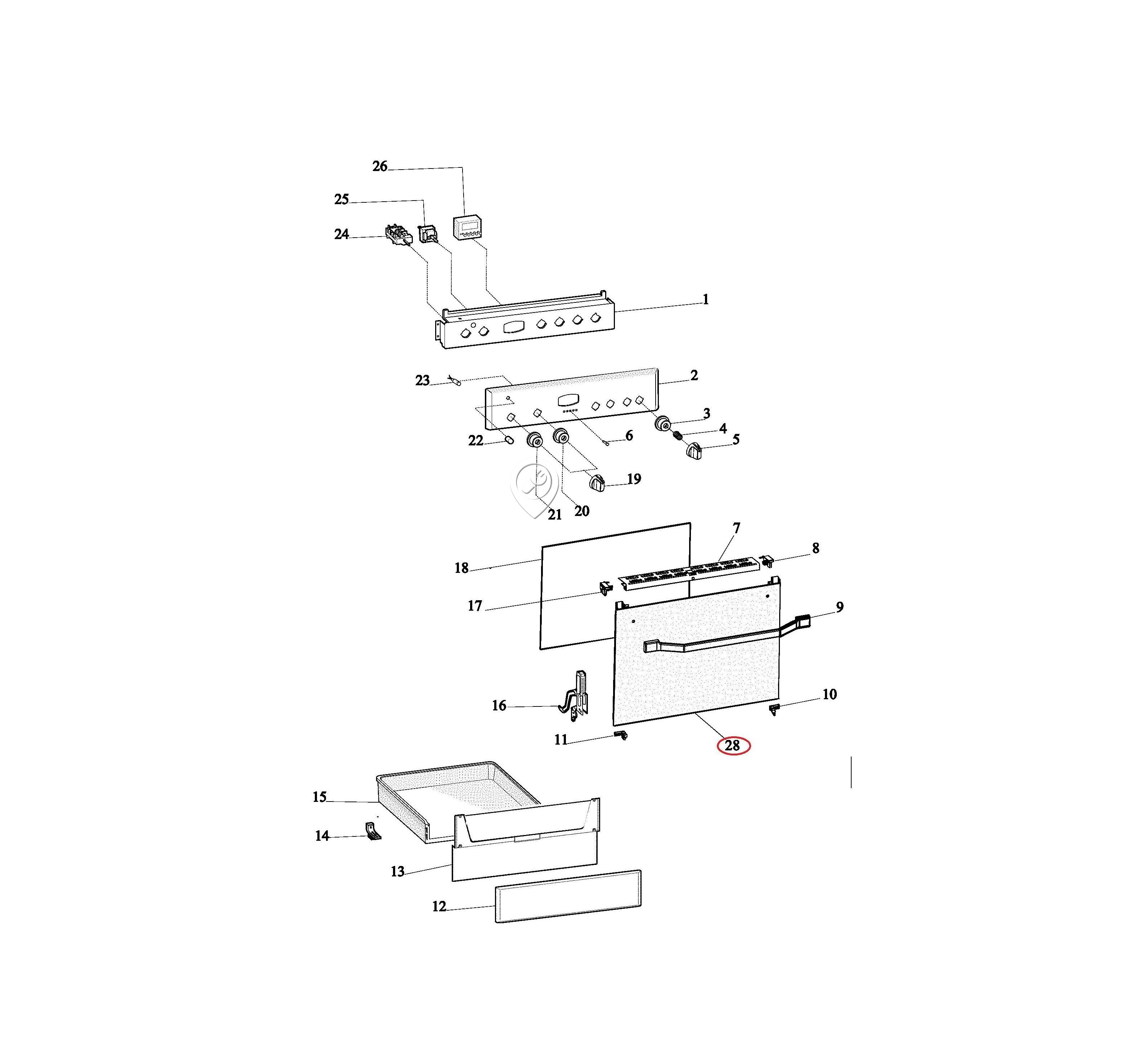 Geam Exterior Original Whirlpool C00382618 pentru Cuptor ACMK 6130/WH și Aragaz ACMT6332WH