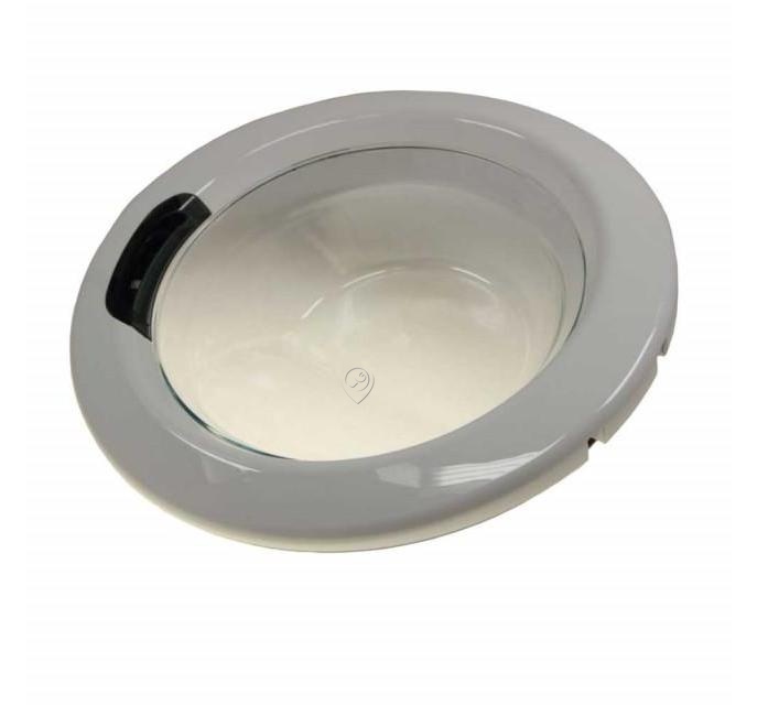 Hublou complet alb pentru masina de spalat Candy CS1272D3101 - Cod 41043593