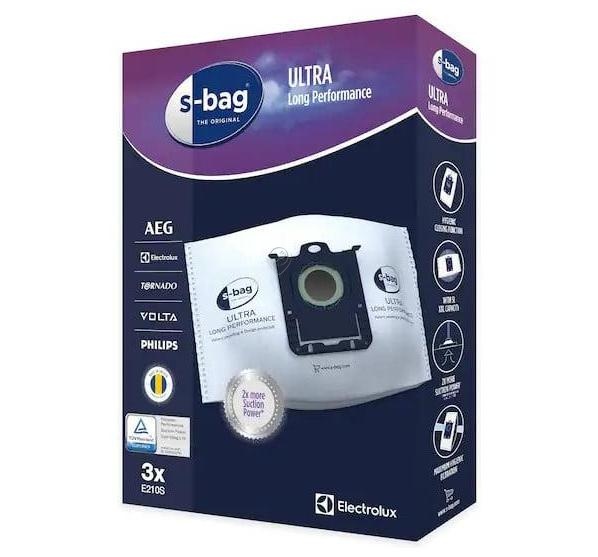 Sac Original Aspirator Electrolux/Aeg E210S - Pachet de 3 Bucăți