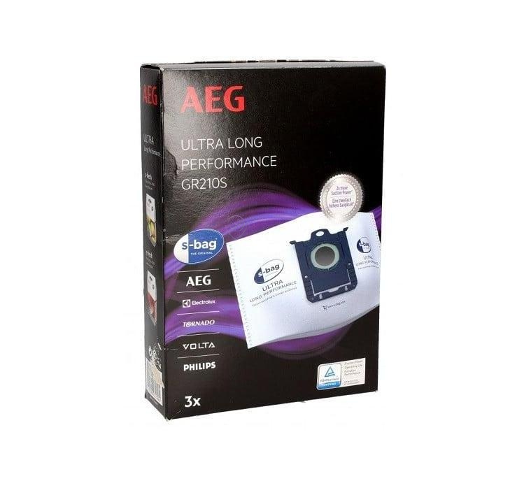 Saci Originali pentru Aspiratoare AEG, Philips și Electrolux - Set Ultra Long Performance 3 Bucăți GR210S