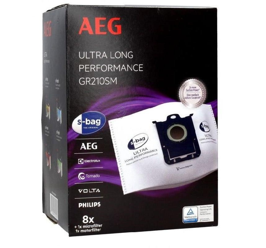 Sac aspirator Electrolux 9001688366 cu 8 bucăți și 2 filtre pentru AEG VX72IWP 90094044000