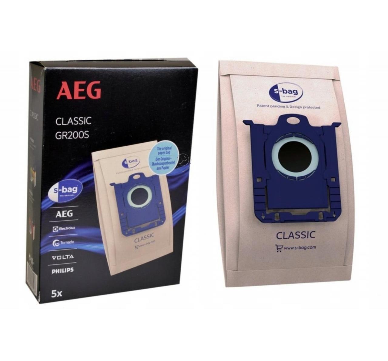 Set 5 saci S-bag pentru aspiratoare AEG/Electrolux GR200S 9001684787