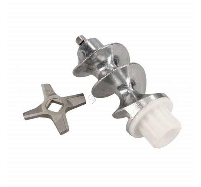 Melc și cutit nr. 5 pentru mașina de tocat carne Bosch/Siemens Zelmer Original 12019441