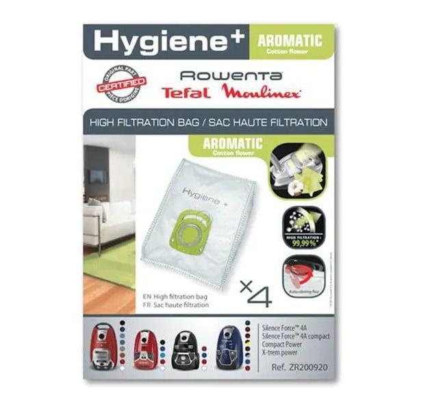Set saci aspirator Rowenta ZR200920 cu aromă, 4 bucăți