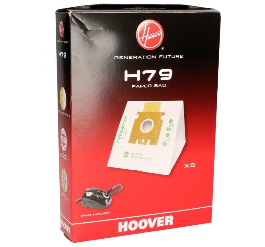 Saci aspirator Hoover H79 - 5 bucăți hârtie CANDY/HOOVER 35601745