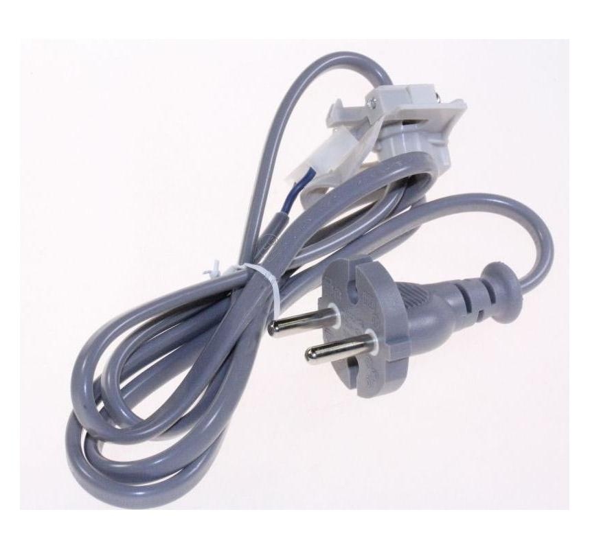 Cablu de alimentare DeLonghi KW696433 - grup de cabluri gri cu stecher EU pentru modelele KMC500 și KMM750