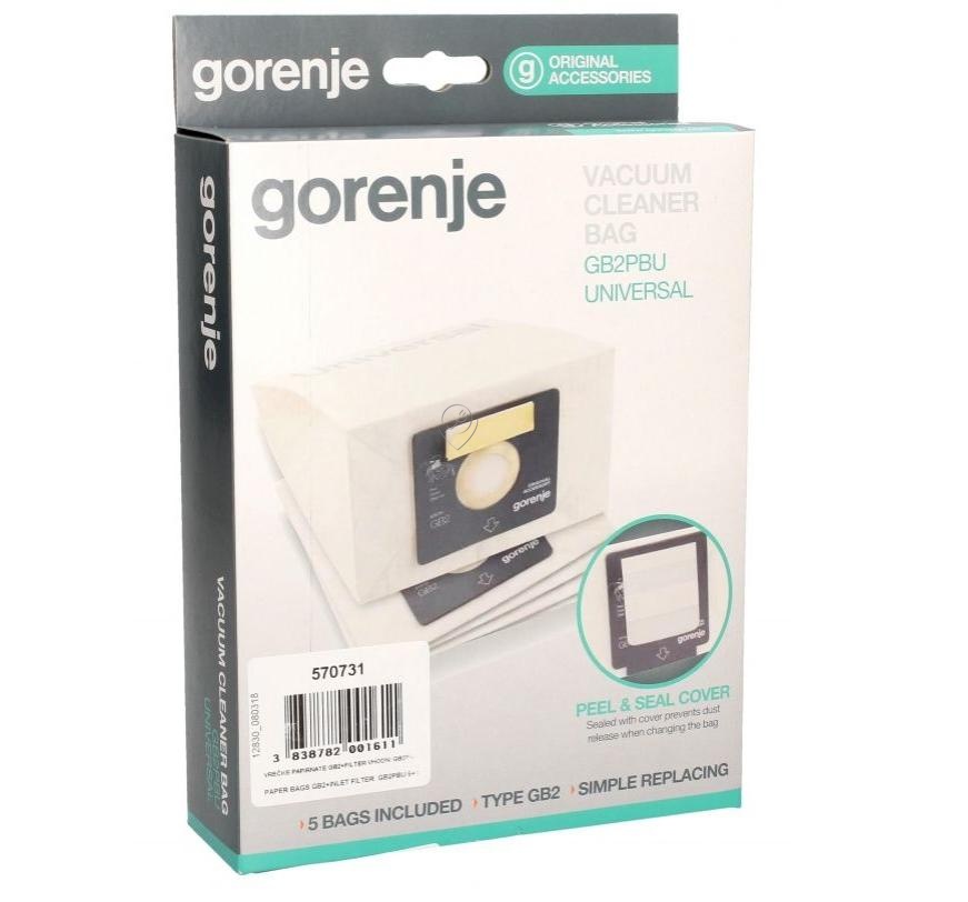 Saci aspirator Gorenje HISENSE 570731 din hartie GB2PBU