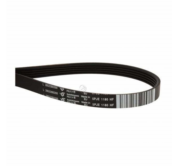 Curea Poly-V Elastic 1180J5EL pentru Masina de Spalat Beko WMY81483LMB1
