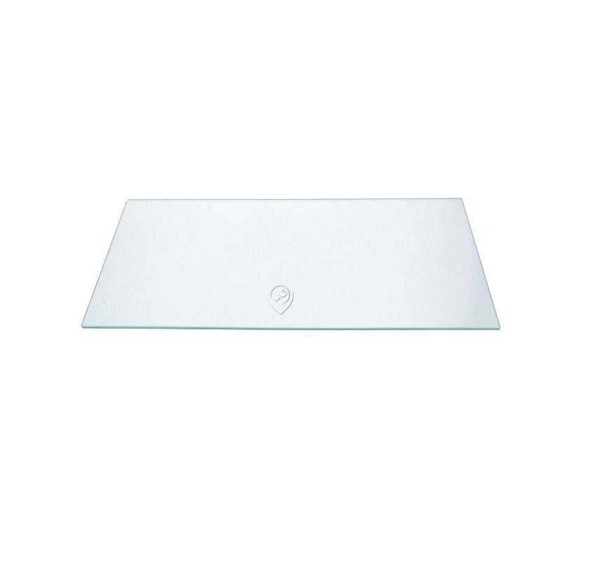 Raft de sticlă original pentru combina frigorifică Arctic, Beko și Grundig (401x348x3.2)