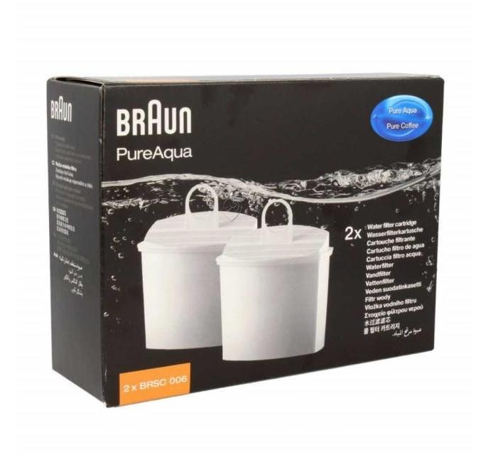 Set de filtre de apă pentru espressor Braun BRSC006 - 2 bucăți