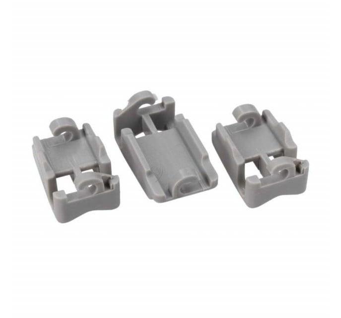 Set cleme fixare suport pahare pentru masina de spalat vase Bosch si Siemens, cod 00418674