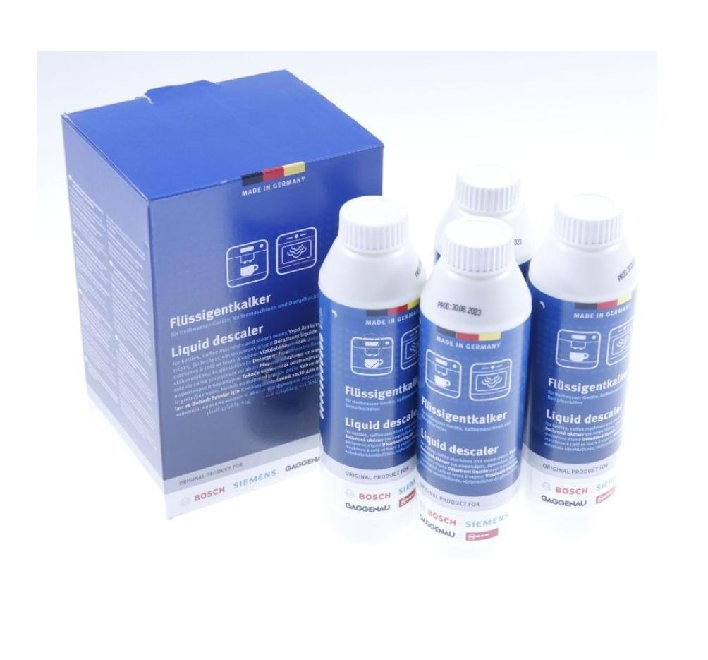 Set 4 buc solutie anticalcar lichid pentru espressor BOSCH/SIEMENS 00312089, 4x250 ml