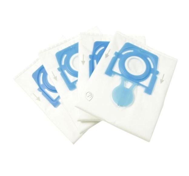 Set 4 saci microfibra pentru aspirator BOSCH/SIEMENS 17004099 compatibili cu modelul BWD421PET04 VC763