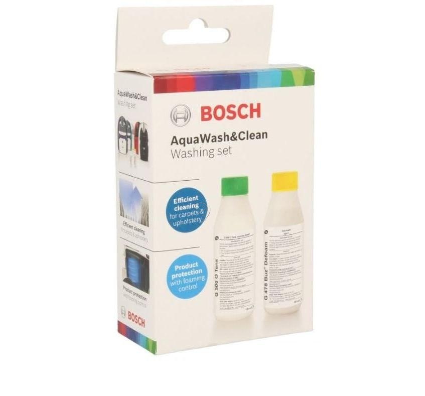 Set Detergent și Neutralizator Spumă pentru Aspiratoare Bosch AquaWash & Clean BBZWDSET 00312133