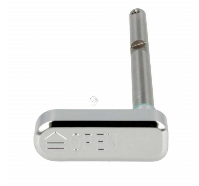 Buton și ax de blocare pentru robotul de bucătărie Tefal QB813D38BWA - Original GROUPE SEB MS-651931