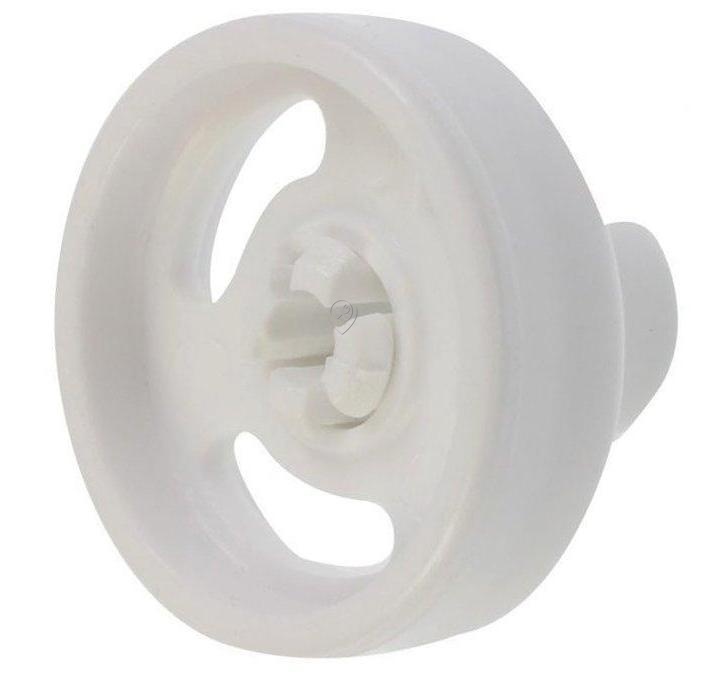 Rola cos inferior de vase Midea 12176000008737 pentru masini de spalat vase Candy, Whirlpool, Samsung, Amica