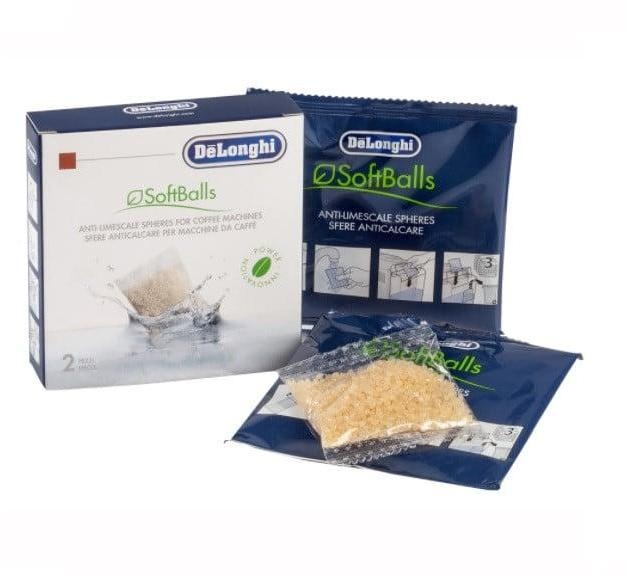 Sfere Anticalcar Originale DELONGHI DLSC551 pentru Espressoare - 2 Plicuri