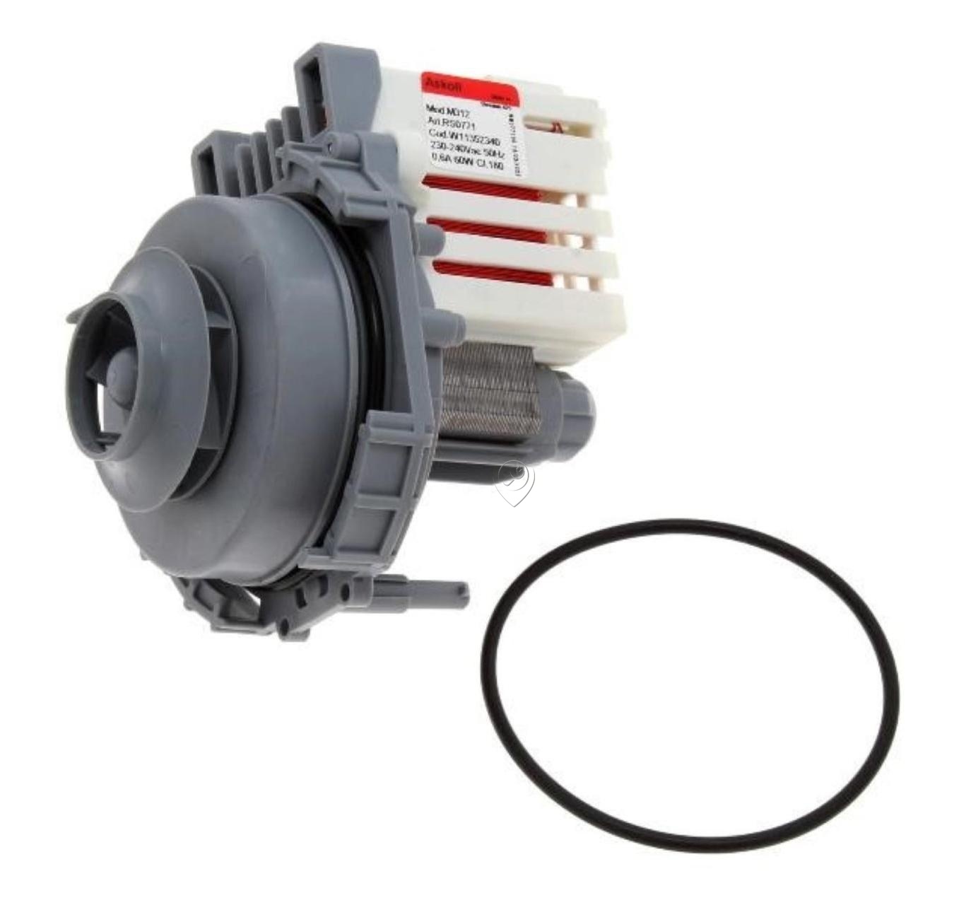 Pompa de recirculare apă C00635474 pentru mașini de spălat Whirlpool și Indesit M311 E+ cu garnitură