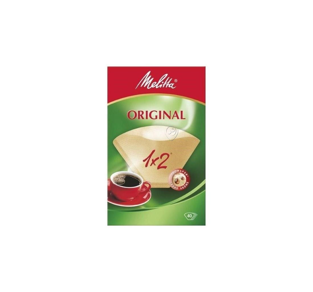 Set 40 Filtre Cafetieră Melitta 1x2, Densitate 100, 6626822