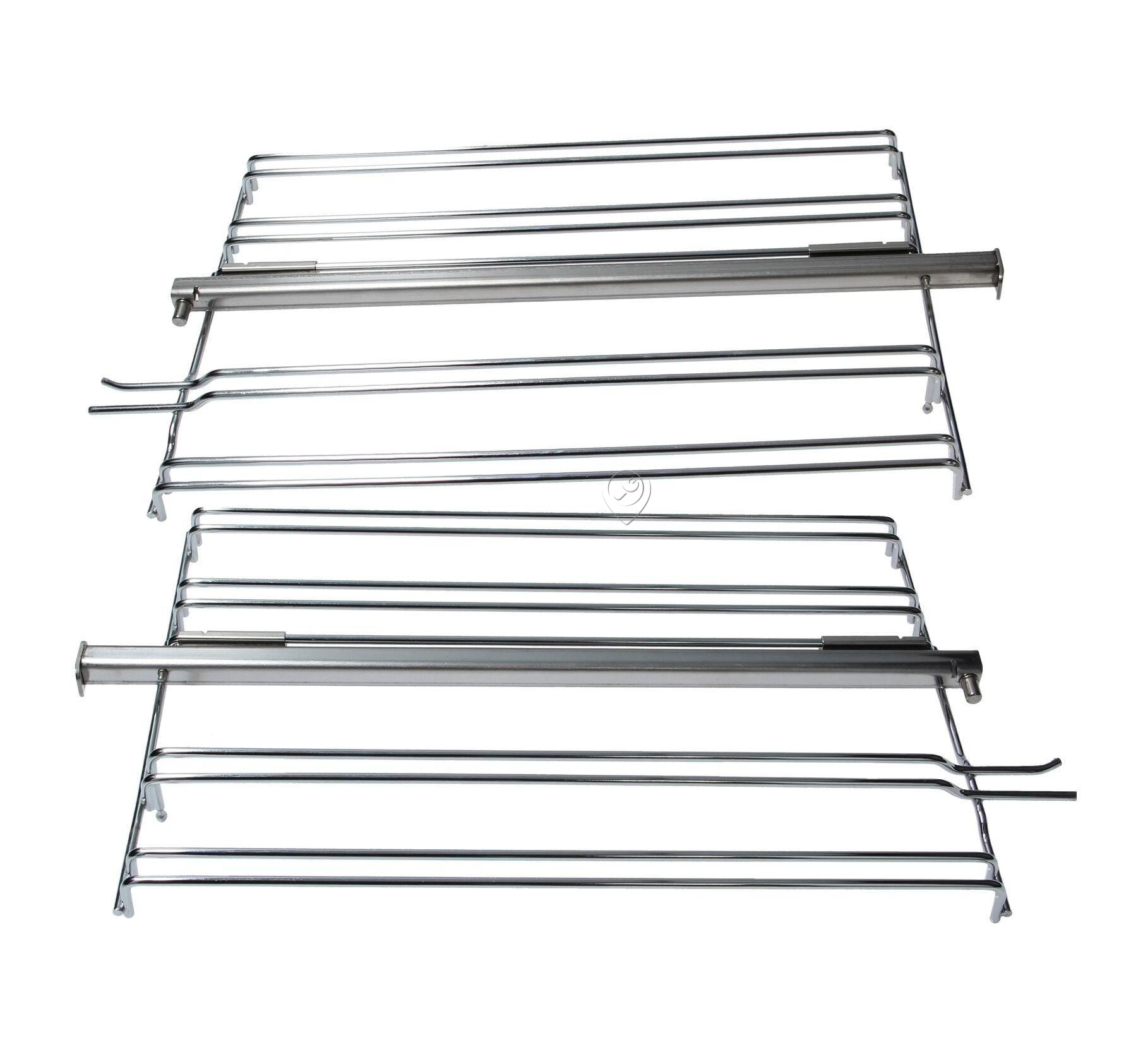 Set Grilaj Lateral Stânga + Dreapta Original Beko 210444743 pentru Cuptor