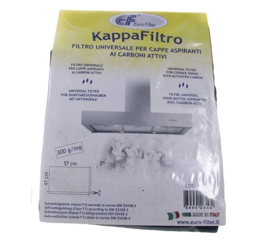 Filtru Hota Carbon Activ Universal 47x57 - EUROFILTER 300g/m², Dimensionabil
