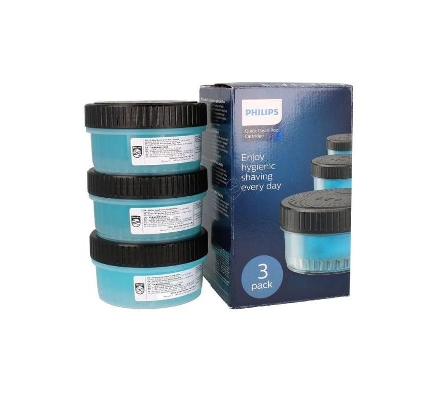 Cartuș de curățare Philips CC13/50 pentru aparat de bărbierit - 3 bucăți
