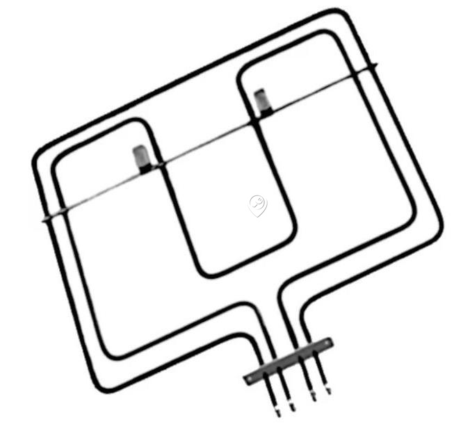 Rezistența Superioară a Cuptorului Incorporabil Beko BBIM - 1100W Grill