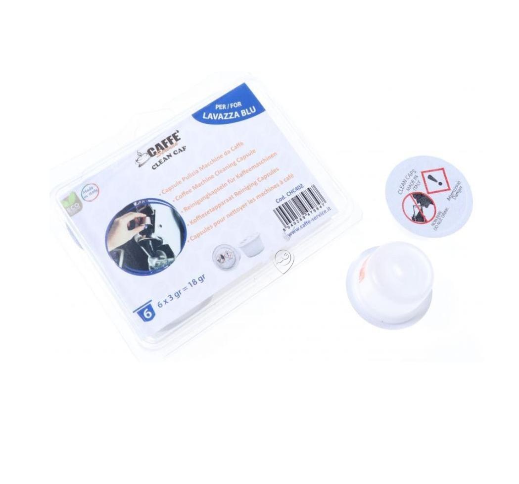 Capsule de curatare CAFFE SERVICE CHC402 pentru espressor Lavazza Blue, 6 buc