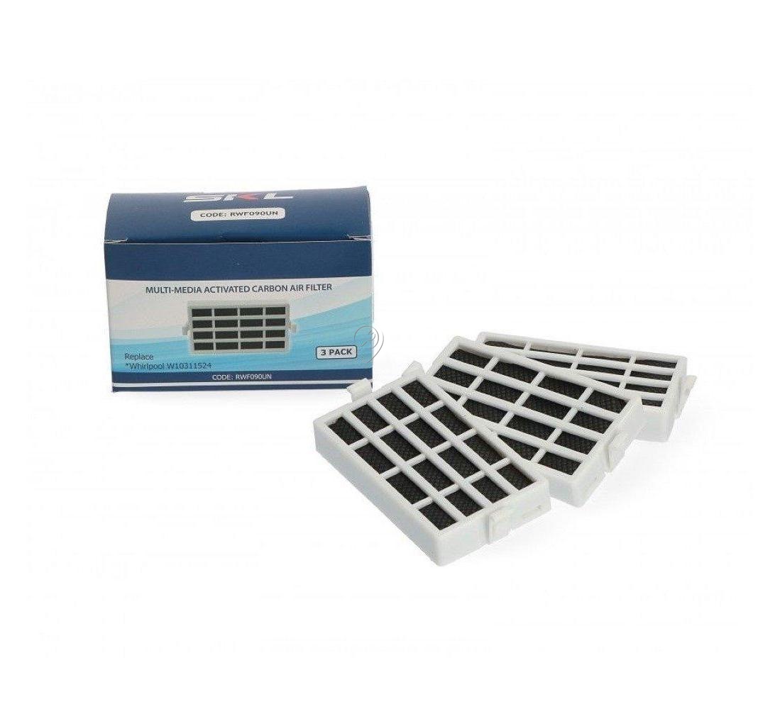 Set 3 Bucăți Filtru Antibacterian Microban WF209 pentru Frigidere Whirlpool