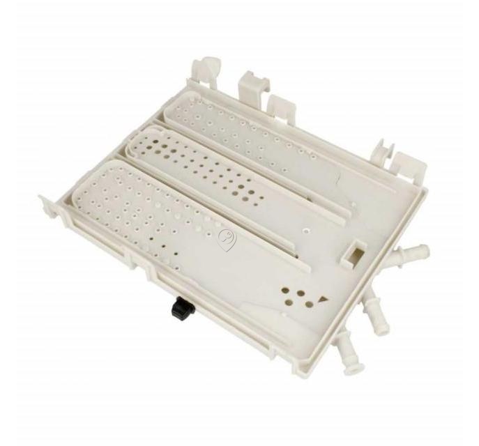 Carcasa Superioară Compartiment Detergent Original Samsung DC97-17347D pentru Mașini de Spălat WD80T4046CXLE F500, 8KG