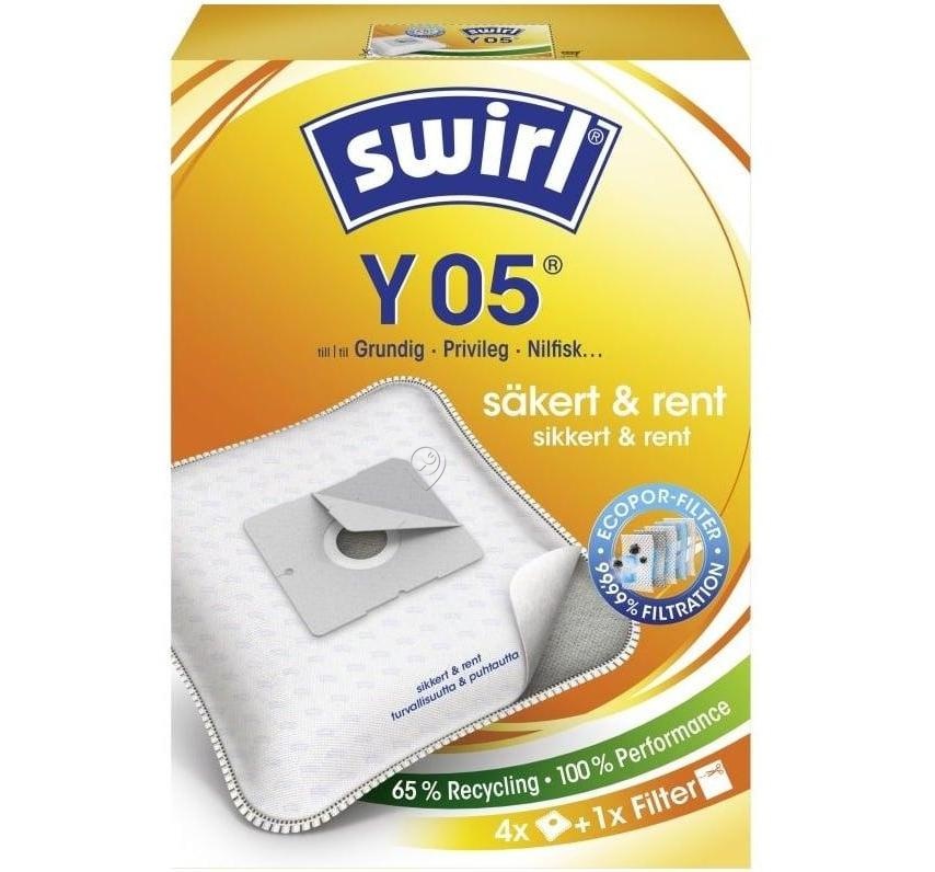 Saci aspirator Nilfisk 42000600 și Melitta Y05 MP Airspace Green Line - 4 bucăți