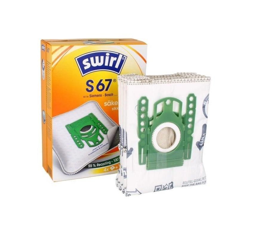 Sac aspirator Bosch și Melitta S67 6778488 - Set 4 buc + 1 filtru