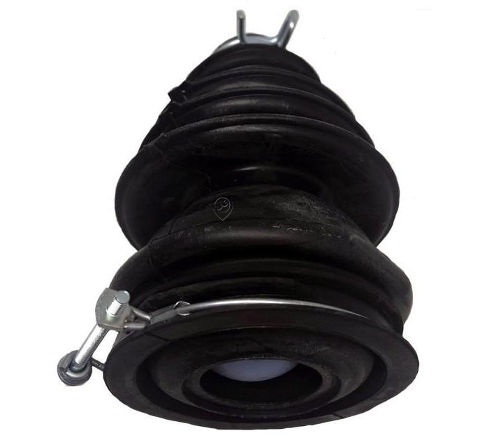 Furtun cuva-pompa 2865200100 pentru masini de spalat Arctic si Beko, coliere incluse